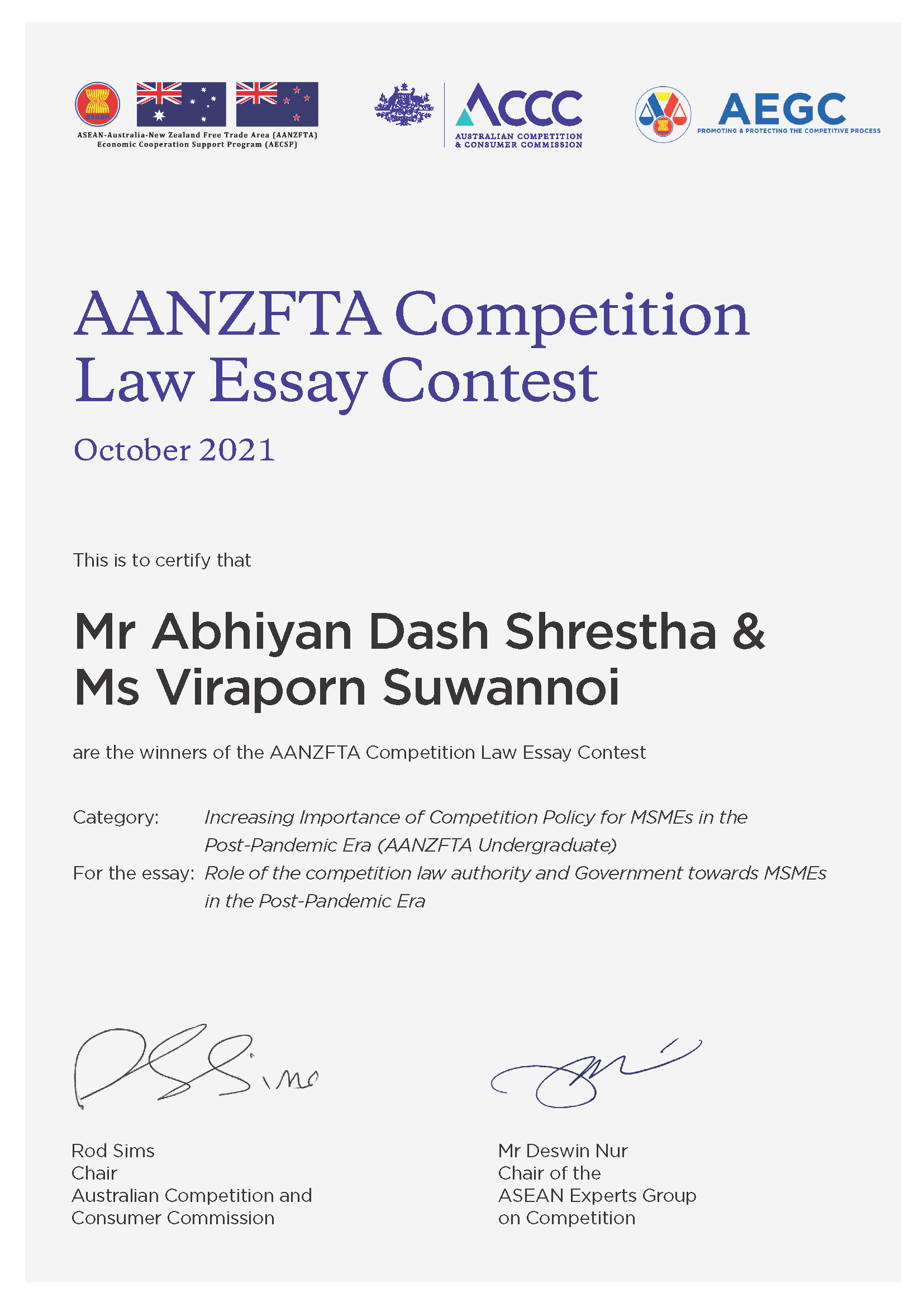 Mr-Abhiyan-Dash-Shrestha-Ms-Viraporn-Suwannoi_AANZFTA-Essay_Certificate-(2).png